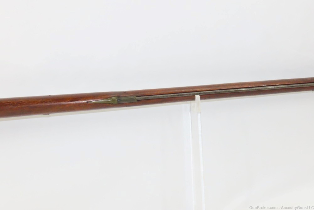 1800s English Fowler TRADE GUN .63 PIONEER INDIAN Frontier SETTLER  Antique-img-9