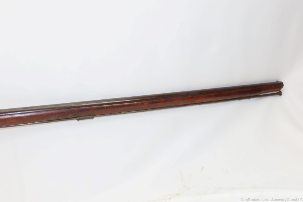 1800s English Fowler TRADE GUN .63 PIONEER INDIAN Frontier SETTLER  Antique-img-5