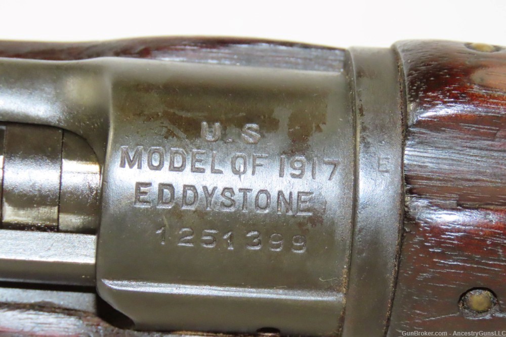 WORLD WAR I US EDDYSTONE Model 1917 Rifle SGT. ALVIN YORK High Standard C&R-img-8