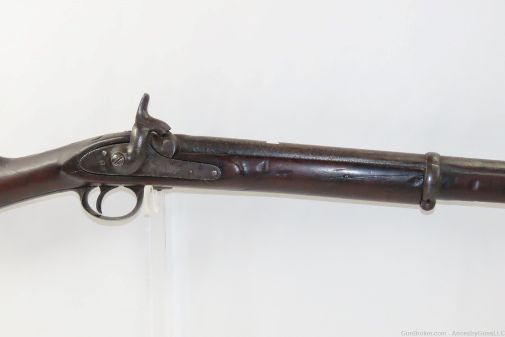 CONFEDERATE ANCHOR POTTS & HUNT Antique Enfield 2-Band Musket  CSA  Import -img-3