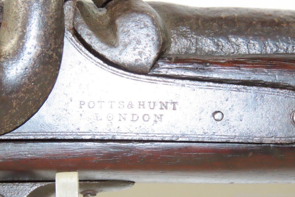 CONFEDERATE ANCHOR POTTS & HUNT Antique Enfield 2-Band Musket  CSA  Import -img-5