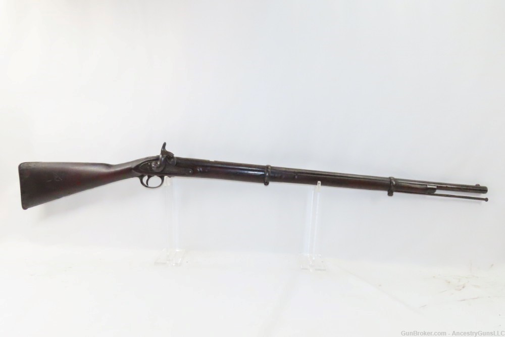 CONFEDERATE ANCHOR POTTS & HUNT Antique Enfield 2-Band Musket  CSA  Import -img-1