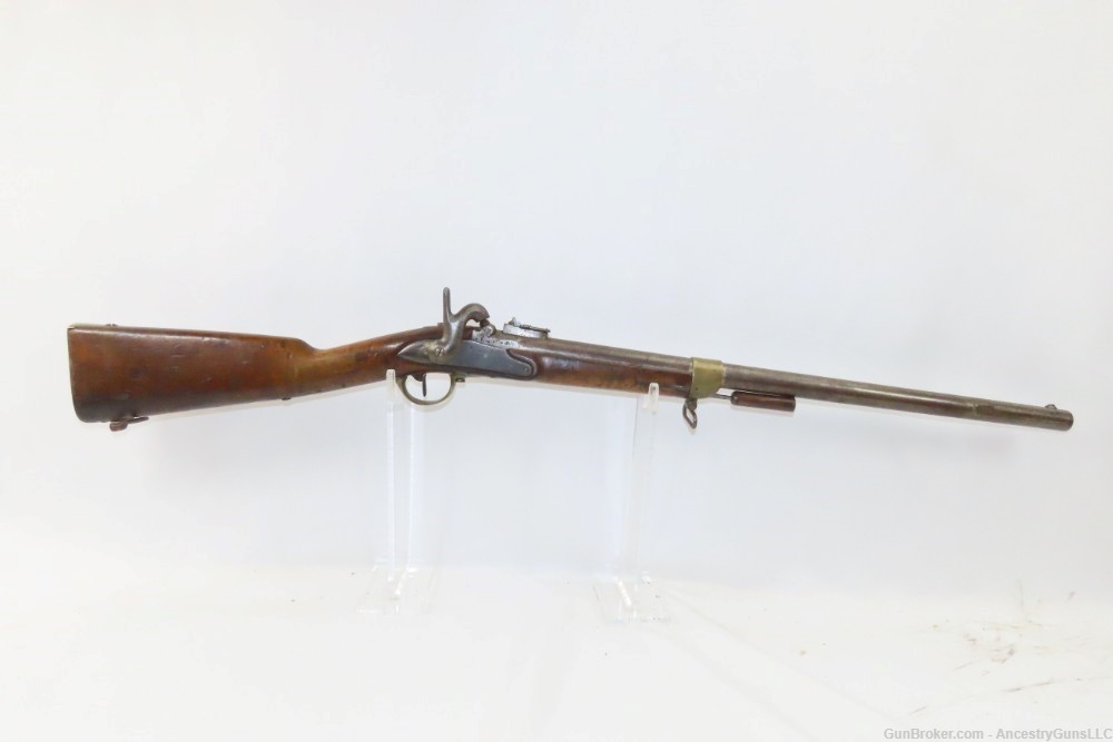 CIVIL WAR French Arsenal Made M1829/61 Perc. Conversion ARTILLERY MUSKETOON-img-1