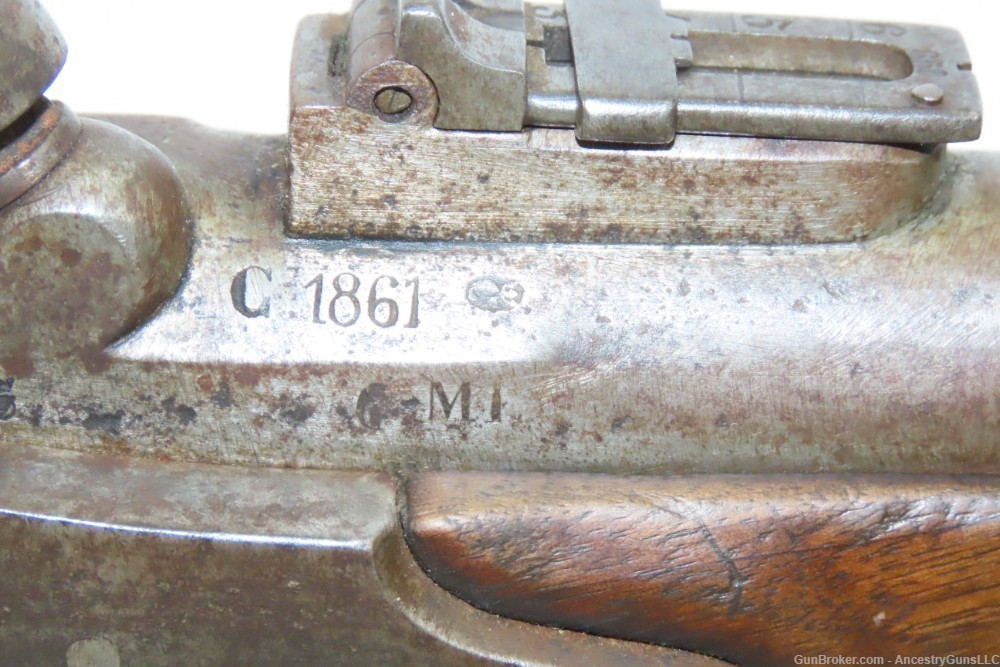 CIVIL WAR French Arsenal Made M1829/61 Perc. Conversion ARTILLERY MUSKETOON-img-6