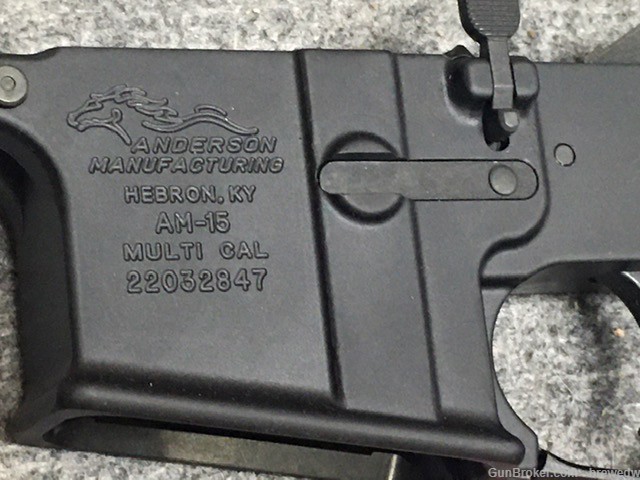 Anderson Mfg Trump Punisher / Magpul complete AR15 lower-img-7