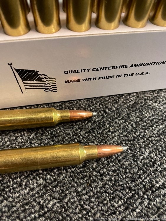 (20) 284 win 175gr Nosler Partition ammo ammunition Winchester magnum-img-2