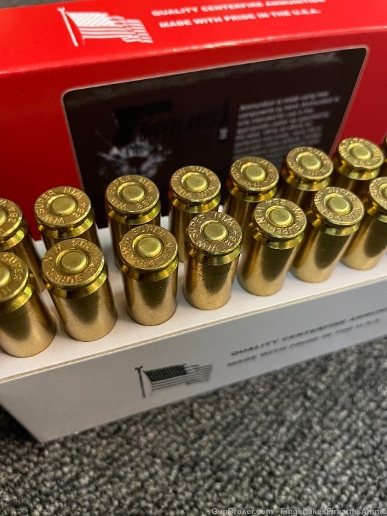 (20) 284 win 175gr Nosler Partition ammo ammunition Winchester magnum-img-0