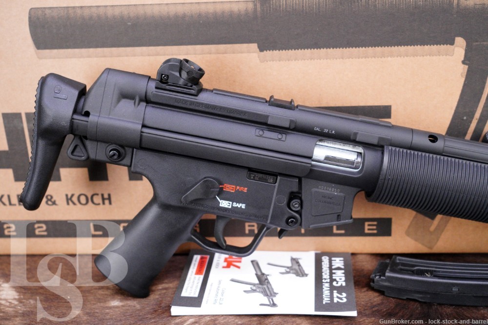 Heckler & Koch H&K Umarex MP5 MP-5 .22 LR HV Semi Auto Rifle, 2021-img-0