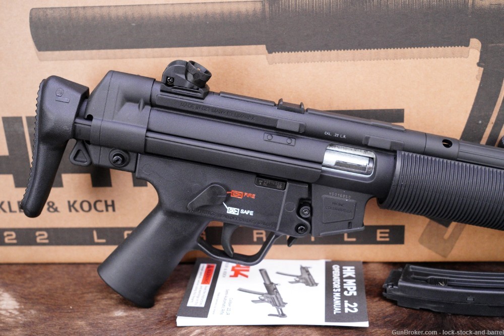 Heckler & Koch H&K Umarex MP5 MP-5 .22 LR HV Semi Auto Rifle, 2021-img-2