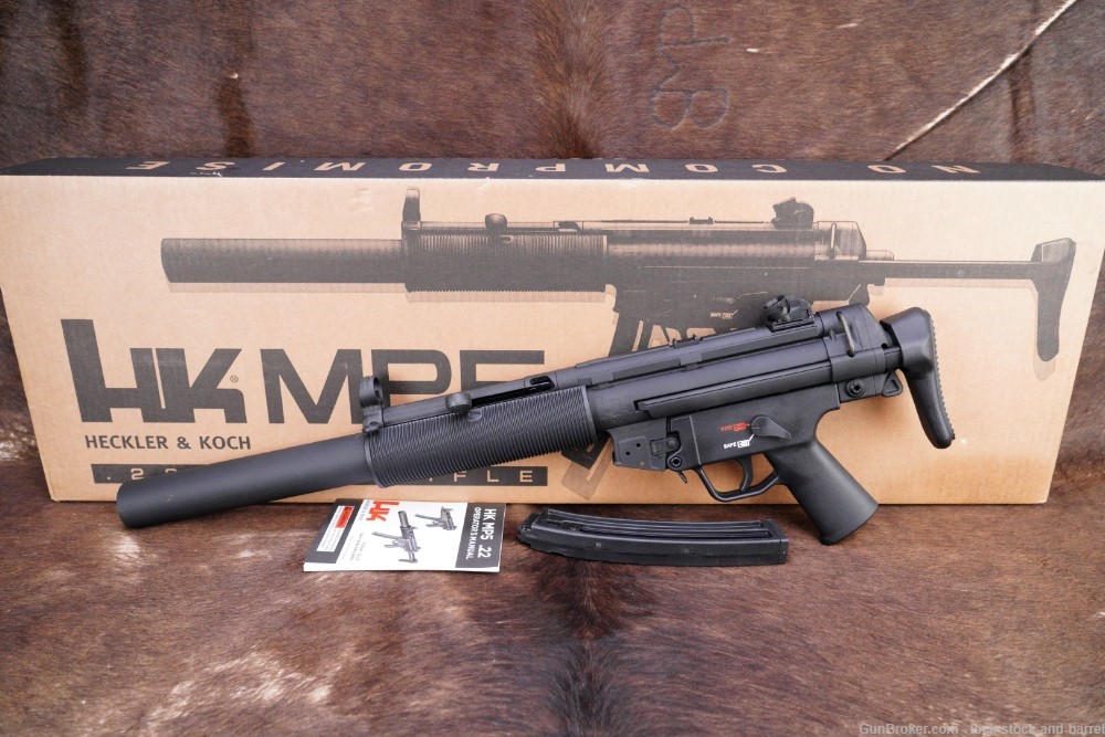 Heckler & Koch H&K Umarex MP5 MP-5 .22 LR HV Semi Auto Rifle, 2021-img-7