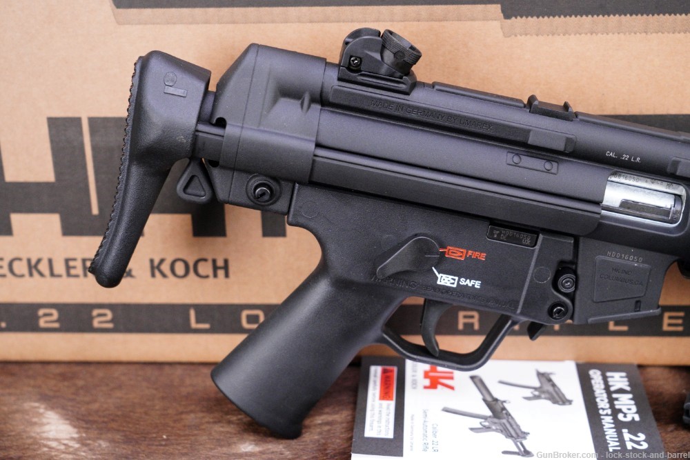 Heckler & Koch H&K Umarex MP5 MP-5 .22 LR HV Semi Auto Rifle, 2021-img-3