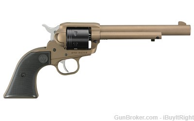 Penny Auction! Ruger Wrangler .22 LR Revolver Bronze Cerakote 6 1/2" Barrel-img-0