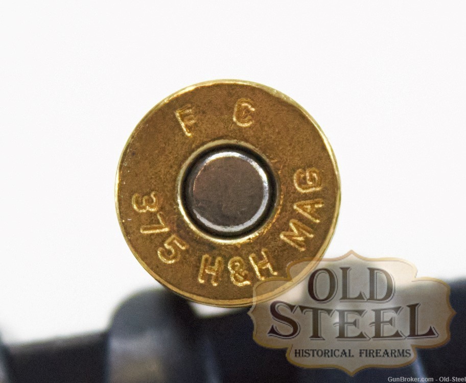 37 Rounds of .375 H&H Ammo Marked “F C”-img-2