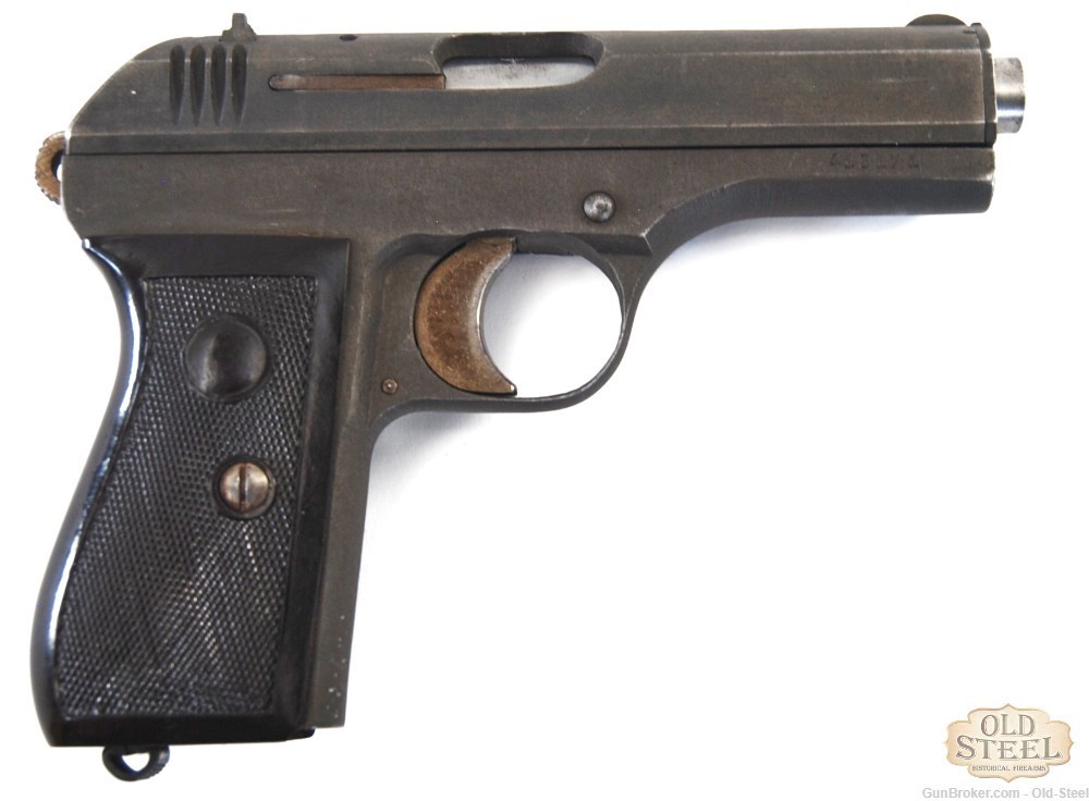 WWII German CZ Model 27 .32ACP/7.65 Browning No Magazine C&R-img-5