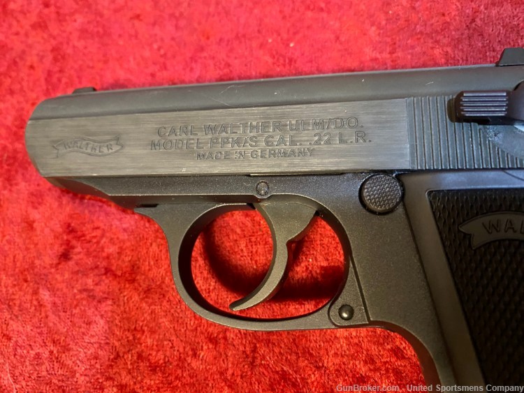 Walther PPK/S .22 lr 10-rd 3.3" bbl Matte Black LNIB #5030300-img-3