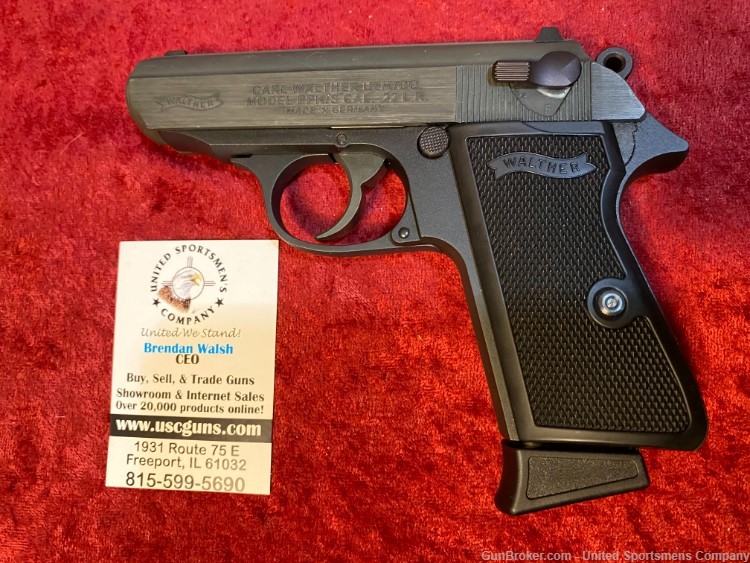 Walther PPK/S .22 lr 10-rd 3.3" bbl Matte Black LNIB #5030300-img-1