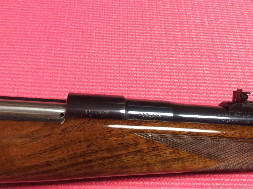 Browning Safari bolt action, 308 win. Pencil barrel with sako receiver -img-5
