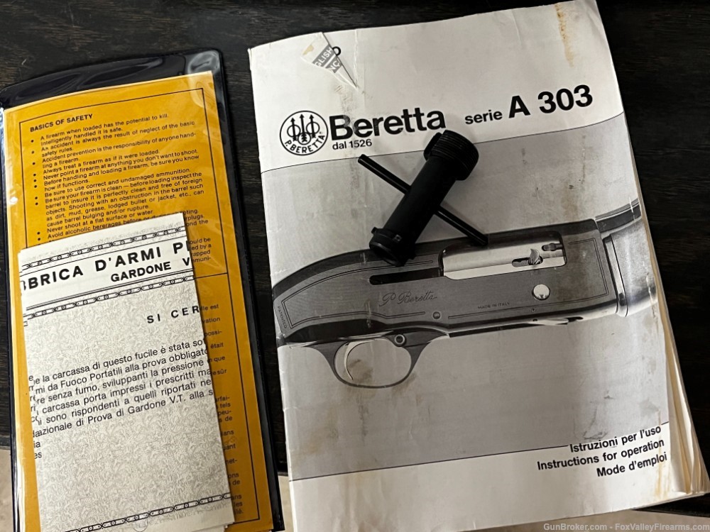 Beretta A303 12 ga 3" Original Box $899 NO RESERVE-img-72