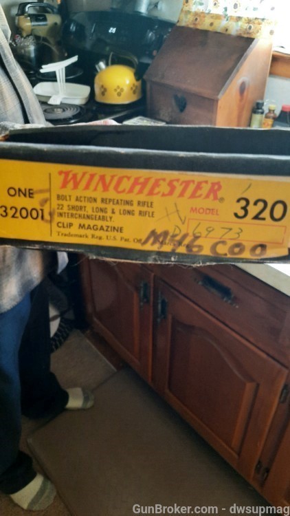 Winchester 320 bolt action rifle 22lr Rare NIB never fired -img-7
