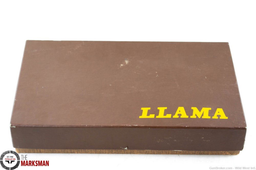 Llama C-IXA Pistol, .45 ACP, Used, Chrome 2 Sets of Grips-img-6