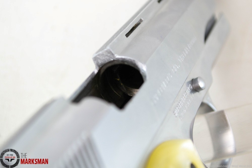 Llama C-IXA Pistol, .45 ACP, Used, Chrome 2 Sets of Grips-img-4