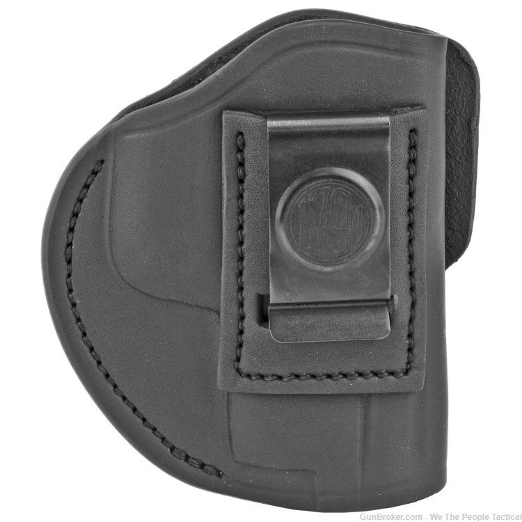 1791 4 Way Holster Size 6 IWB or OWB Holster Matte Black Leather NEW-img-1