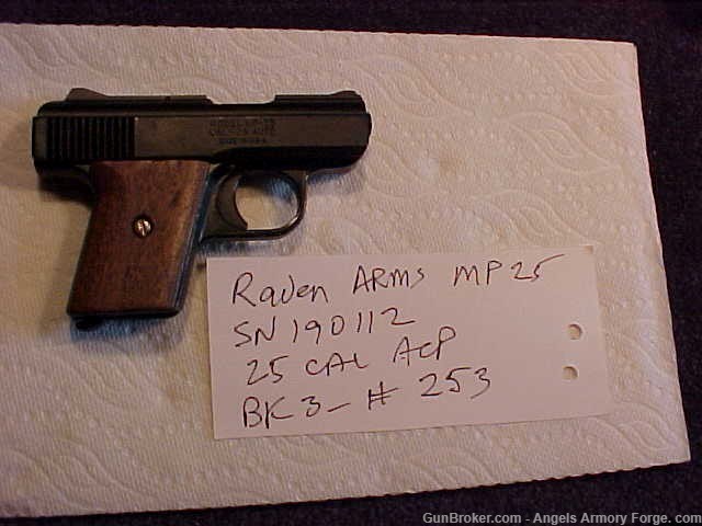 Book# 253 - Raven Arms MP25 - 25 ACP-img-0