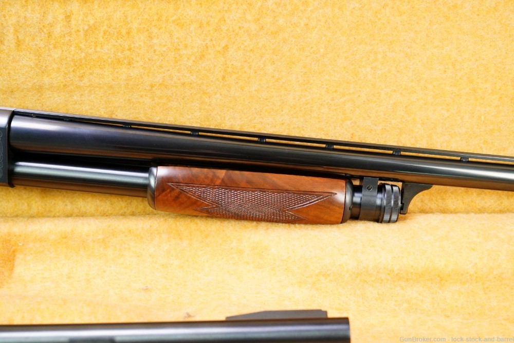 Ithaca Model 37 LAPD 12 GA 28" 18 1/2" Engraved Pump Action Shotgun, 1981-img-5