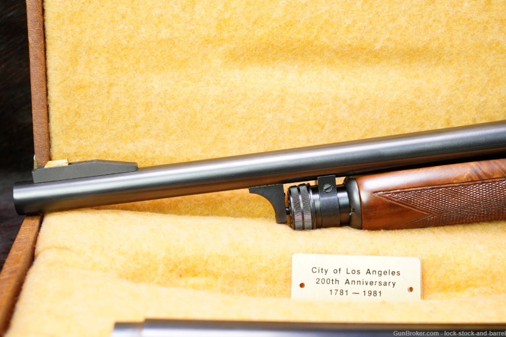 Ithaca Model 37 LAPD 12 GA 28" 18 1/2" Engraved Pump Action Shotgun, 1981-img-35