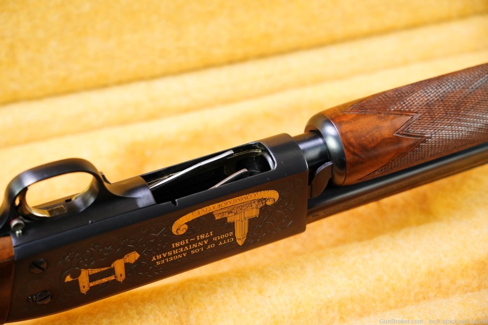 Ithaca Model 37 LAPD 12 GA 28" 18 1/2" Engraved Pump Action Shotgun, 1981-img-26