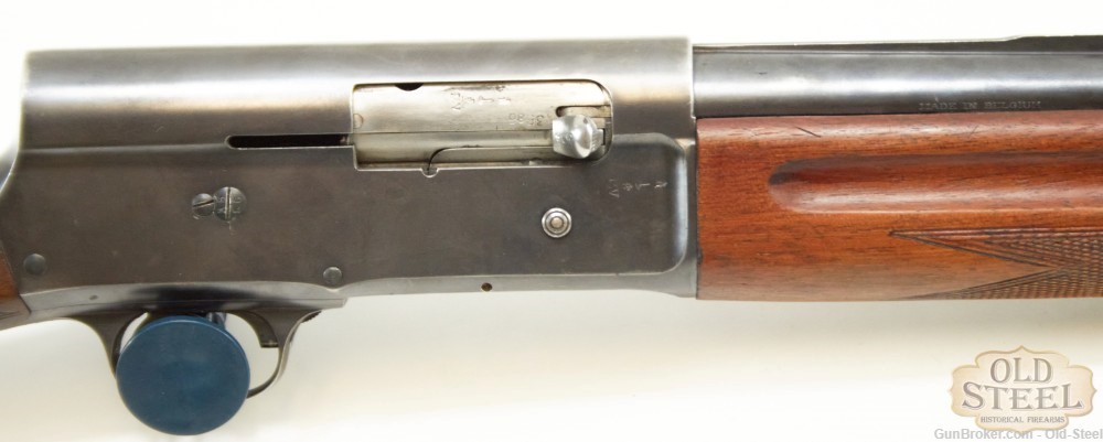 Browning A5 12 GA Semi Auto W/ Poly Choke Sporting Shotgun-img-7