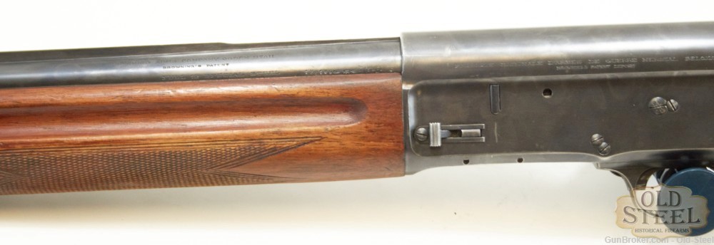 Browning A5 12 GA Semi Auto W/ Poly Choke Sporting Shotgun-img-17