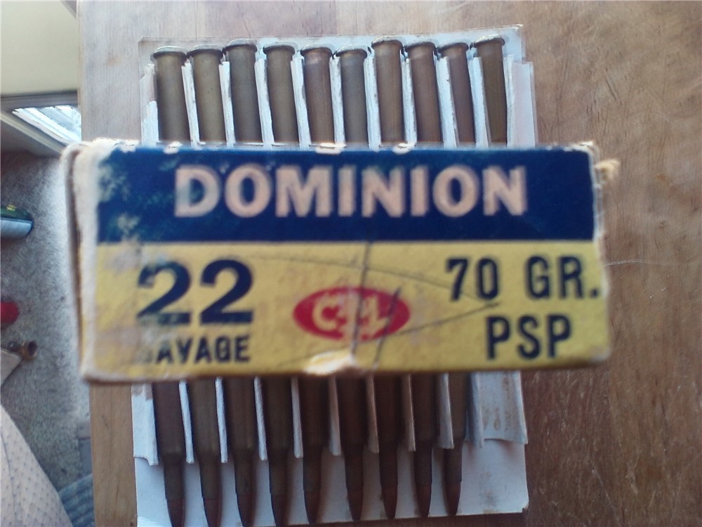 Imperial 22 Savage 70 gr. PSP ammo-2 full boxes & 19 rds. Dominion SP ammo-img-8