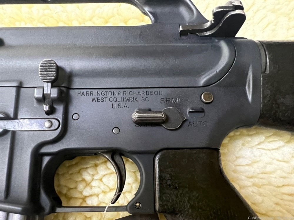 Harrington & Richardson M16A1 with all Original Legal Colt parts-img-2