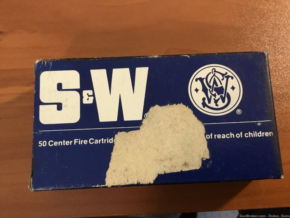 Smith & Wesson 9mm factory ammo MfG. 1972-1980 RARE-img-1
