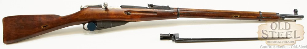 Russian M91/30 Mosin Nagant W/ Bayonet All Matching C&R WWII WW2-img-0