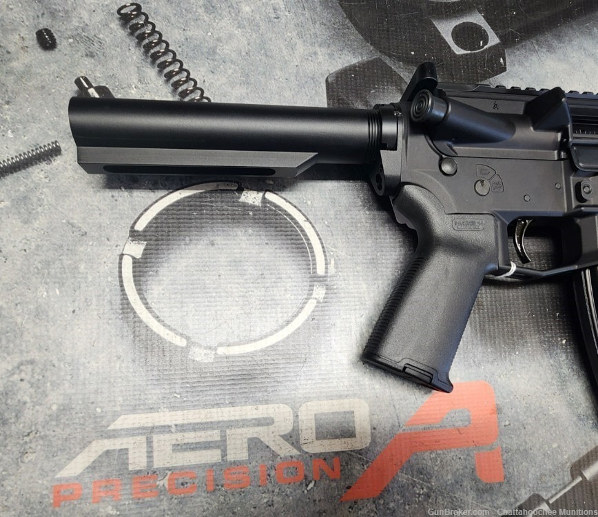 Aero Precision 7.62x39 10.5" Pistol M4 AR15 Adjustable Gas Block-img-1