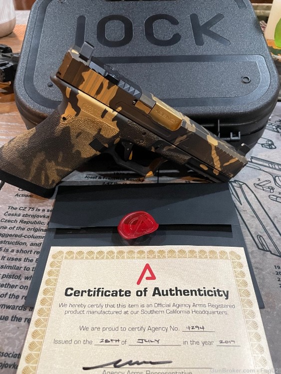 Agency Arms Glock 17 (Gen 3) - Gold Multi Cam-img-8