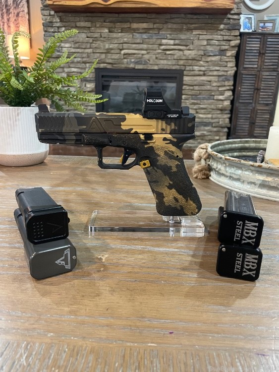 Agency Arms Glock 17 (Gen 3) - Gold Multi Cam-img-0