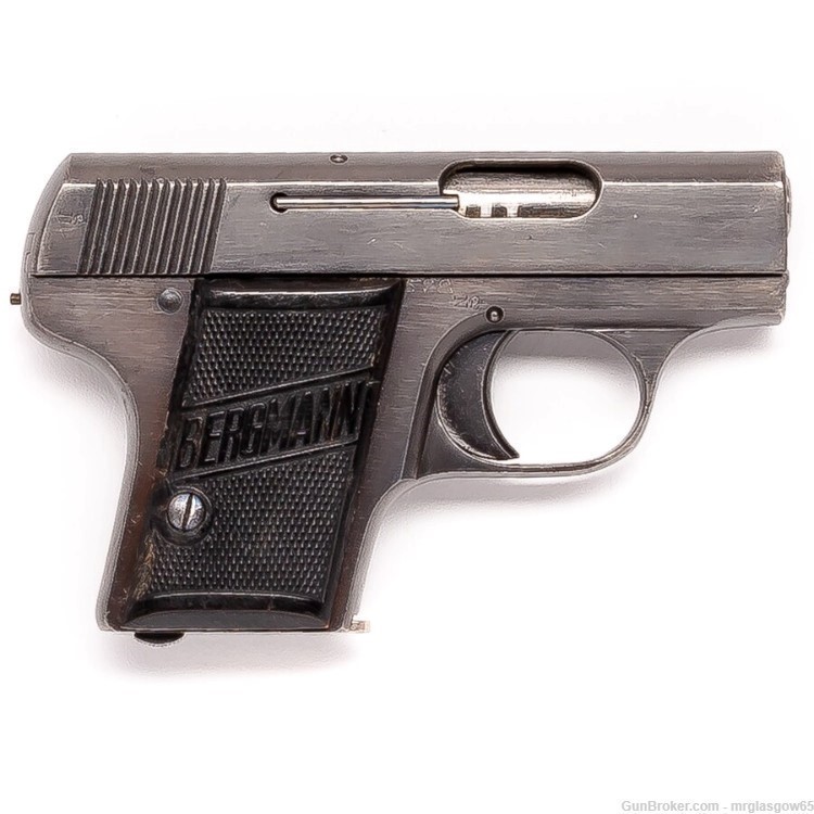 Theodor Bermannn Taschen AKT-GES Lignose Model 2 Pocket Pistol .25ACP Grips-img-3