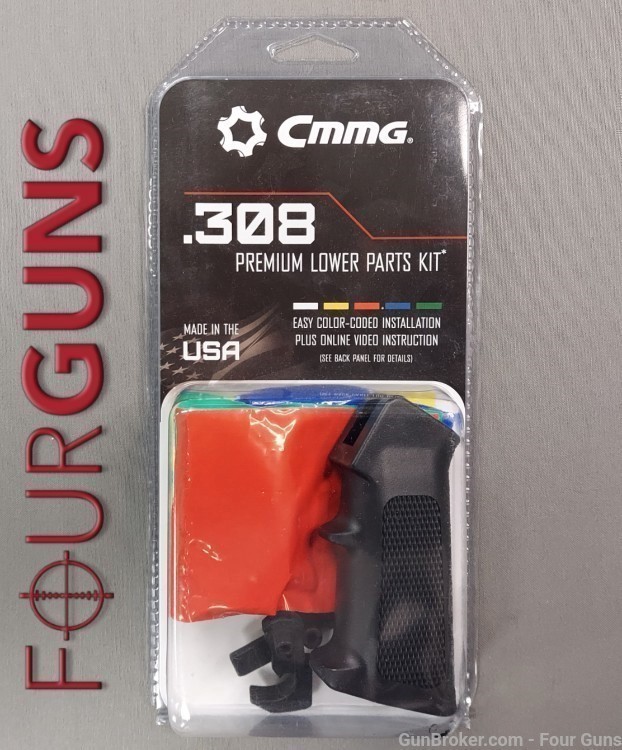 CMMG AR10 .308WIN Premium Lower Parts Kit 38CA6DC-img-0