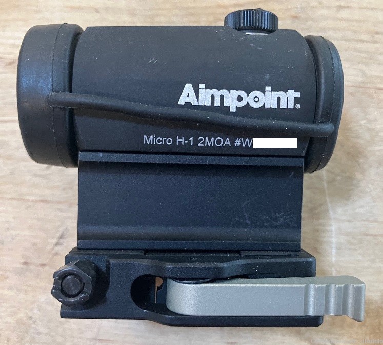 Aimpoint Micro H1 2 MOA Red Dot Optic with Micro LRP Mount H-1-img-6
