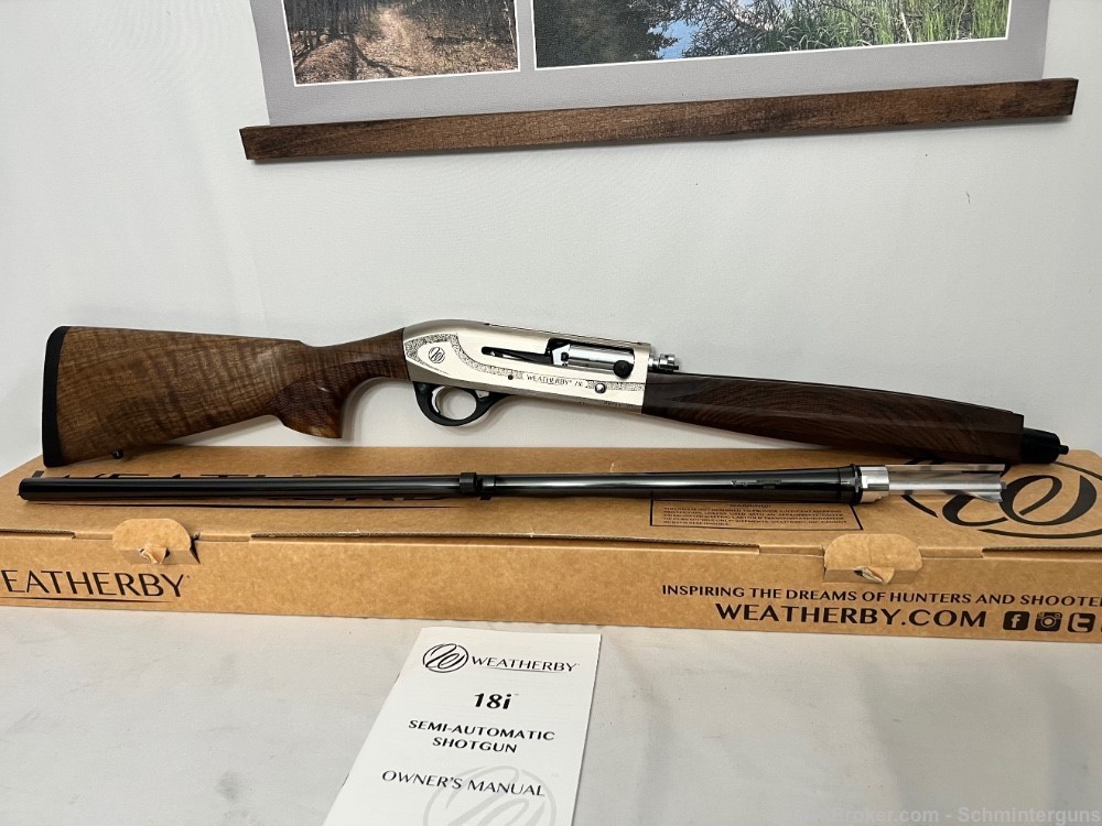WEATHERBY 18i DELUXE 20GA 20 GAUGE 28" Awesome Wood NEW IN BOX -img-0