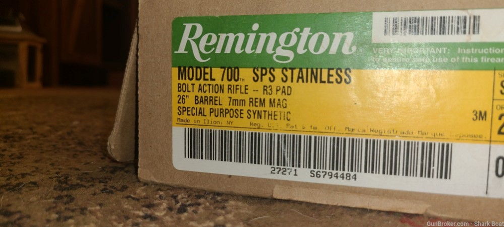 Remington 700 SPS Stainless 7mm Mag-img-0