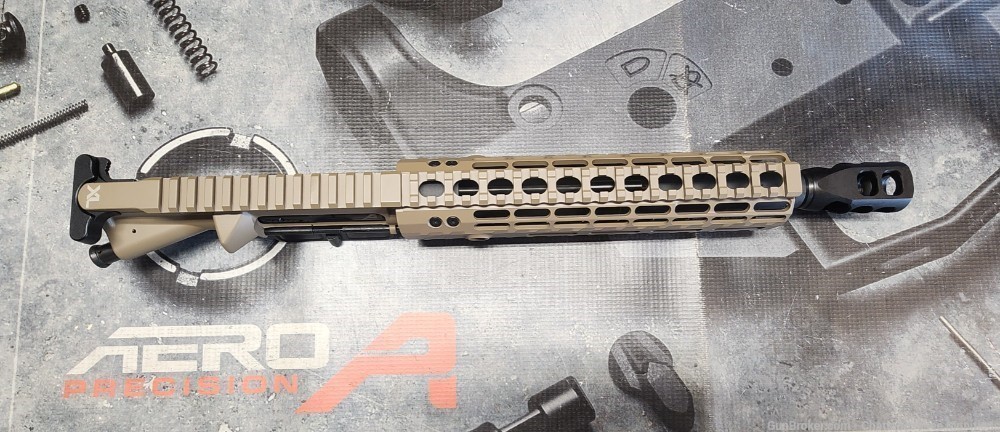 Aero Precision 50 Beowulf (12.7x42) 10.5" Complete Upper FDE-img-3