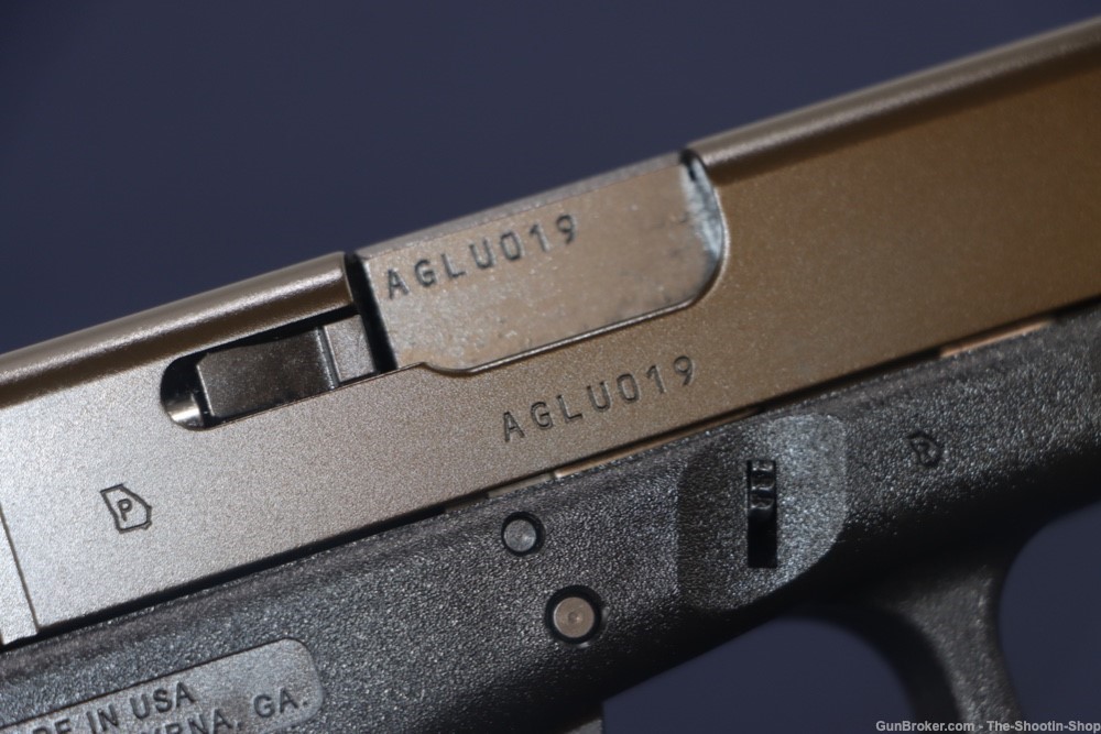 Glock Model G17 GEN4 Pistol TALO EXCLUSIVE Bronze PVD 2-Tone 9MM 17RD 17 G4-img-17