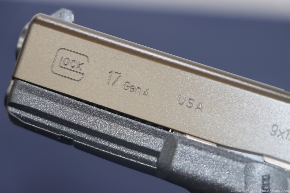 Glock Model G17 GEN4 Pistol TALO EXCLUSIVE Bronze PVD 2-Tone 9MM 17RD 17 G4-img-13