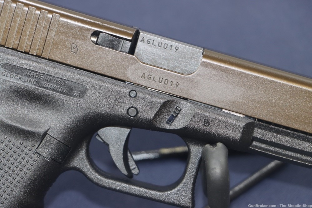 Glock Model G17 GEN4 Pistol TALO EXCLUSIVE Bronze PVD 2-Tone 9MM 17RD 17 G4-img-7