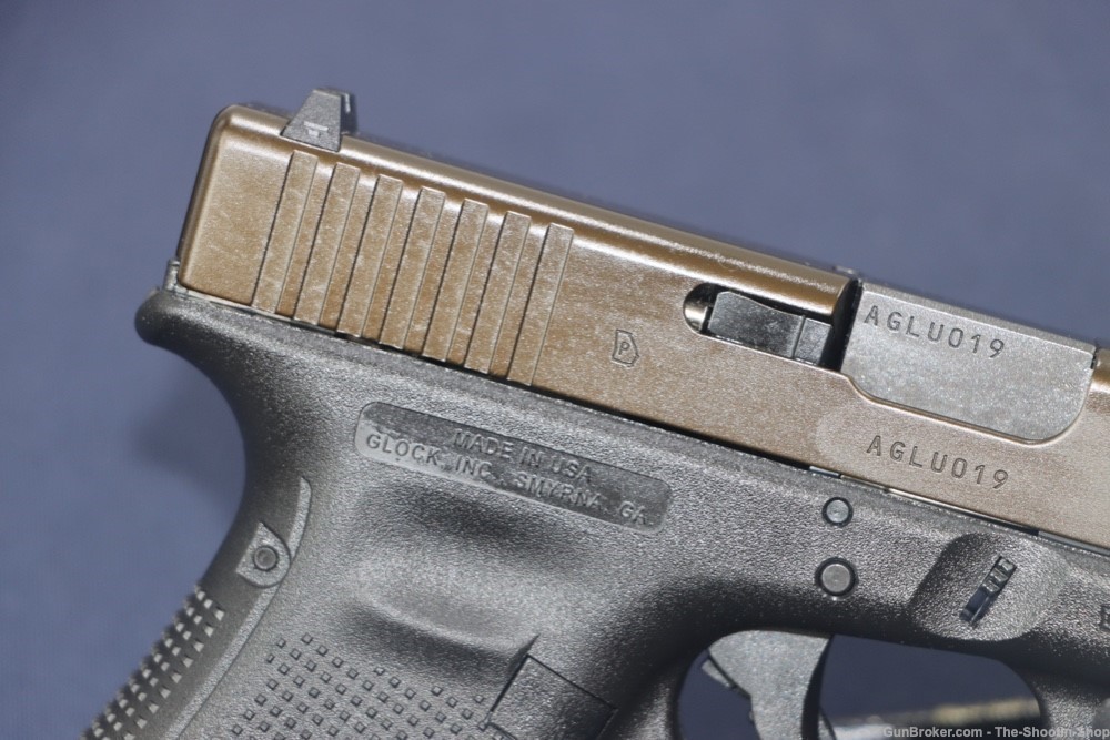 Glock Model G17 GEN4 Pistol TALO EXCLUSIVE Bronze PVD 2-Tone 9MM 17RD 17 G4-img-6