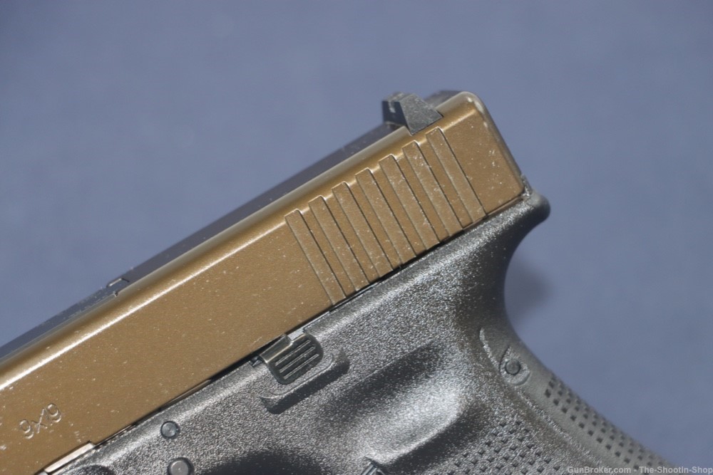 Glock Model G17 GEN4 Pistol TALO EXCLUSIVE Bronze PVD 2-Tone 9MM 17RD 17 G4-img-3
